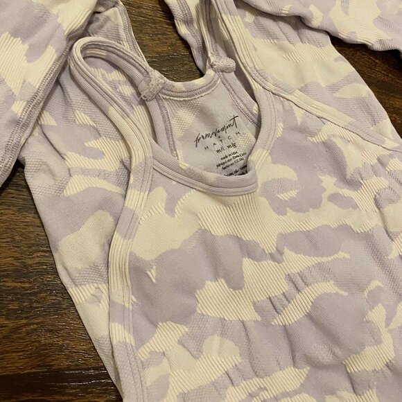 FREE PEOPLE MOVEMENT x HATCH Ribbed Maternity Onesie (Size: XL) NWOT - Picture 8 of 13